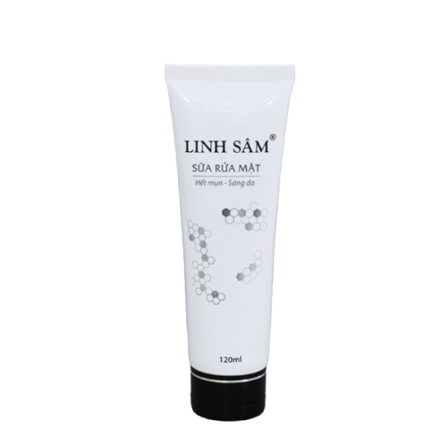 Sữa rửa mặt Linh Sâm hết mụn sáng da dành cho da dầu mụn 120ml
