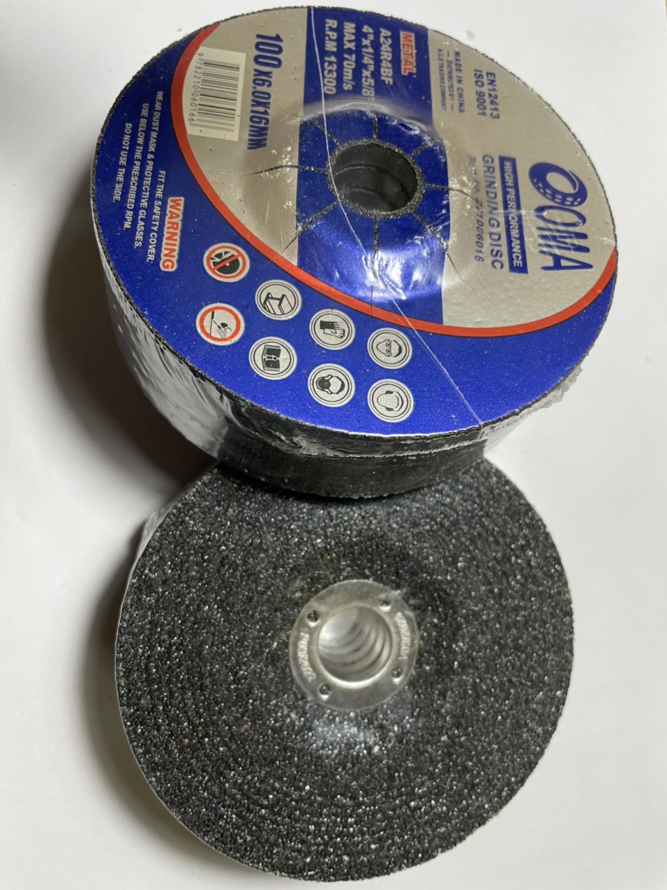 Đá mài sắt oma kích thước 100x6x16mm