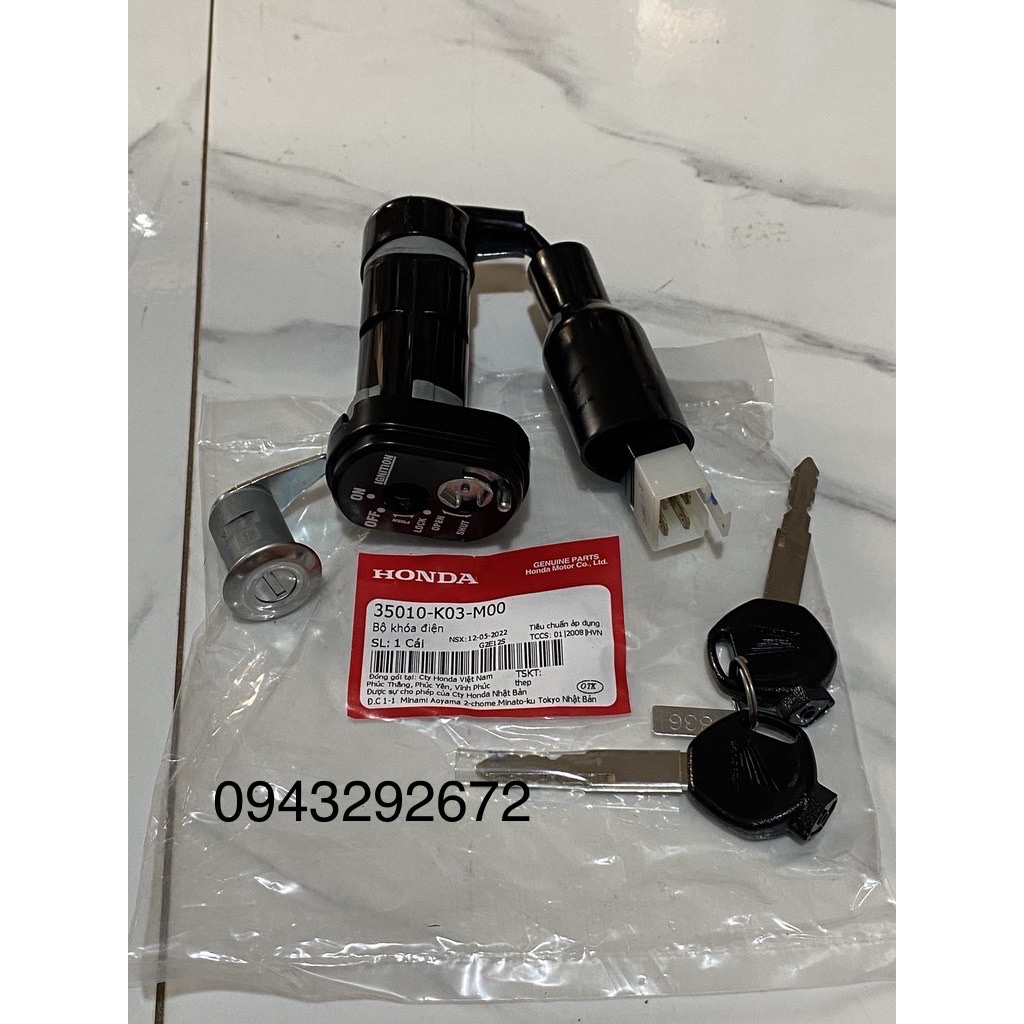 Ổ khóa rsx 110 fi 4 dắc honda