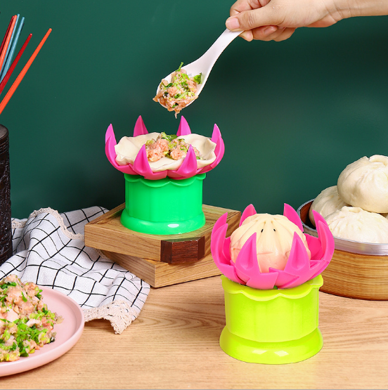 Loại Lớn _ Khuôn bánh bao hình hoa sen