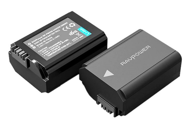 Pin máy ảnh Ravpower NP-FW50