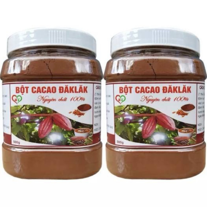 1kg bột cacao nguyên chất không đường