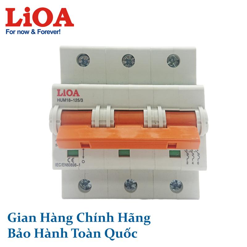 APTOMAT LiOA 3 Cực 10A Dòng Cắt 6kA (MCB3010/6)
