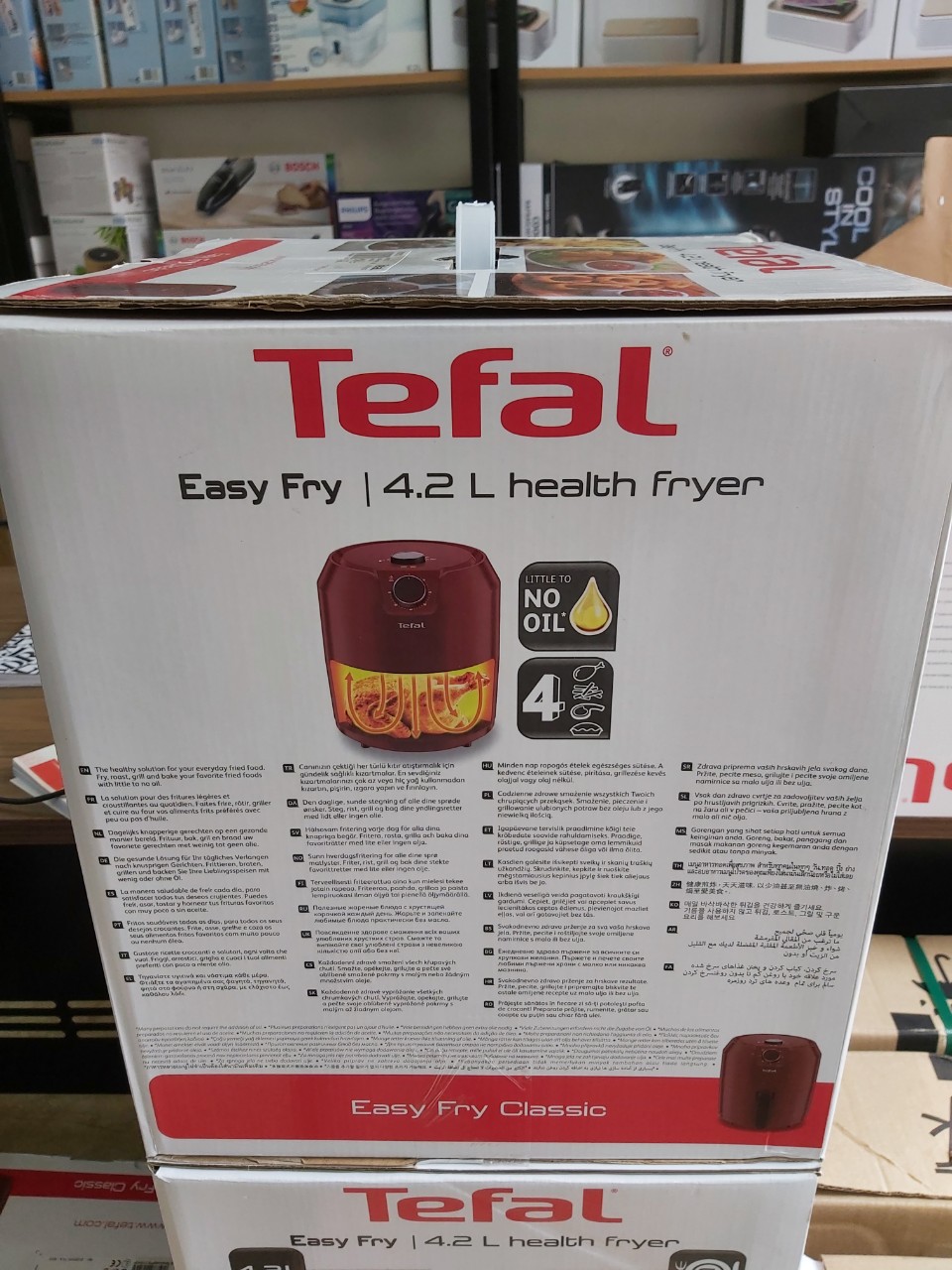 [Trả góp 0%]Nồi chiên không dầu Tefal EY2015 42L [ Nhập Đức ]