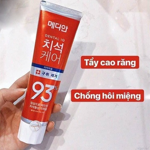 KEM ĐÁNH RĂNG MEDIAN DENTAL IQ 93% (ĐỎ)