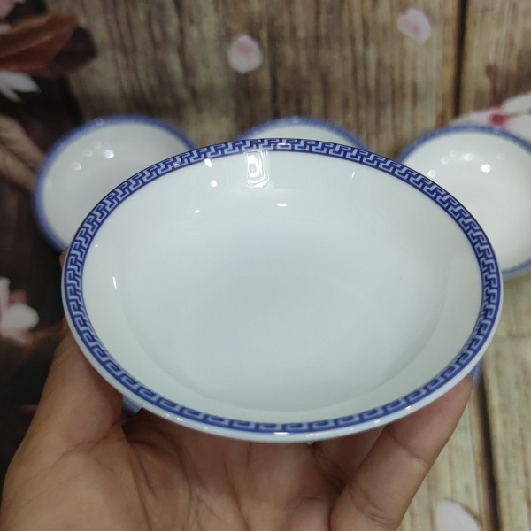 chén đựng nước chấm sứ Minh Long - chén đựng nước chấm sứ