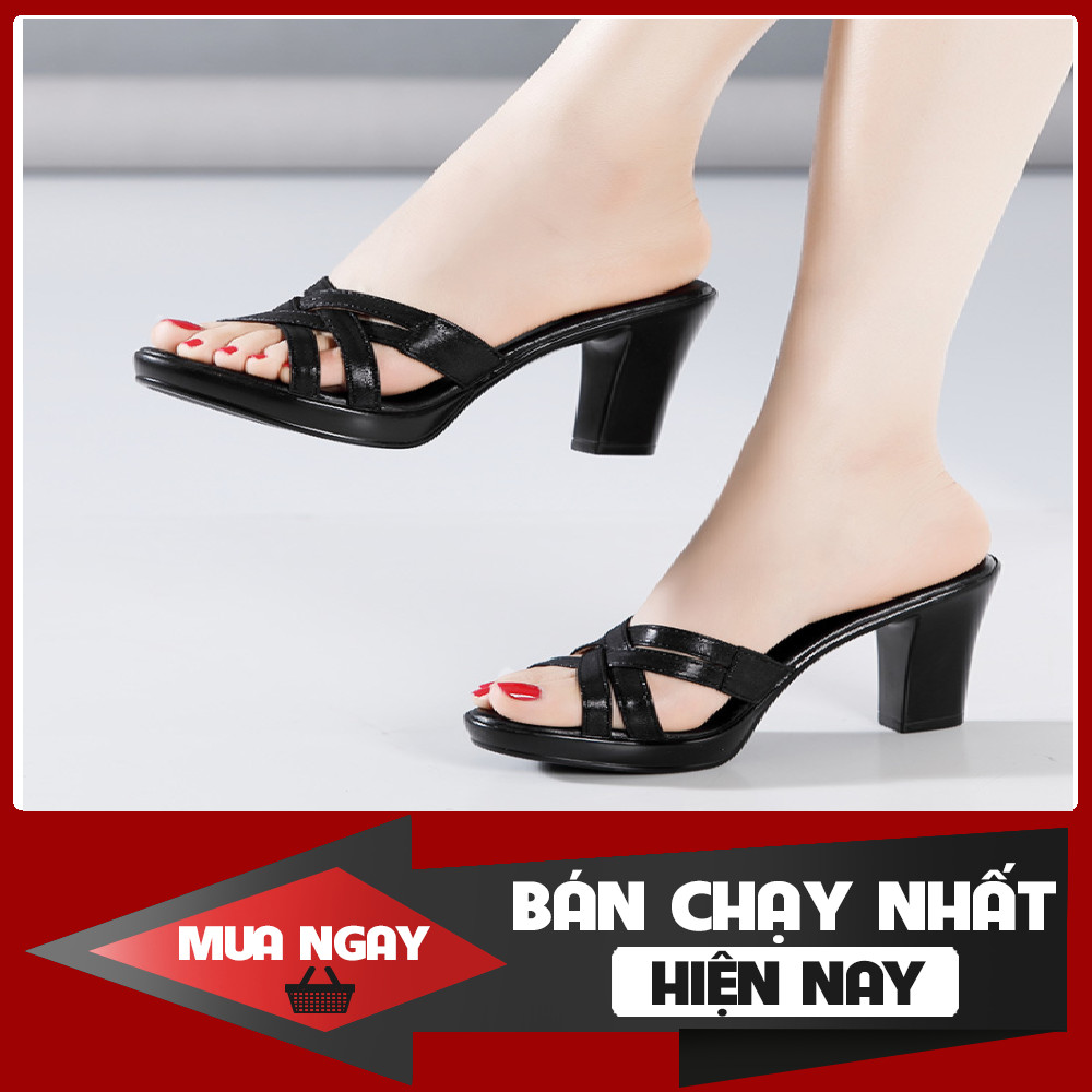 dép cao gót quai chéo gpshop