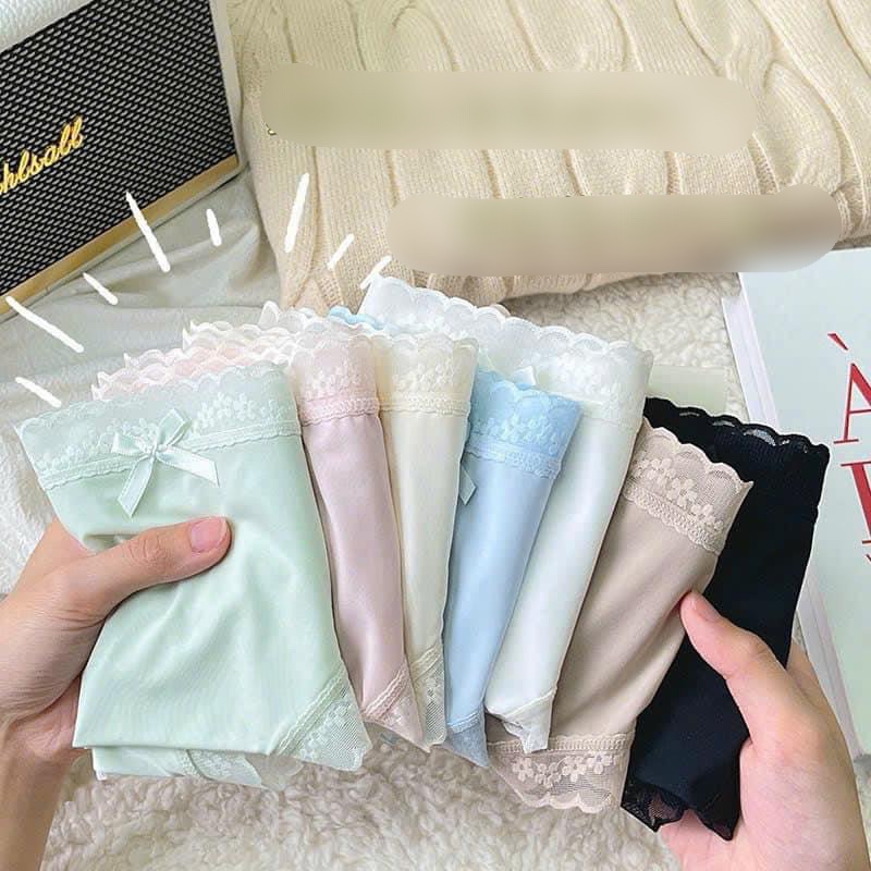 LỐ 10 QUẦN LÓT ĐÚC LẠNH PHA REN SIÊU MÁT MÃ 01