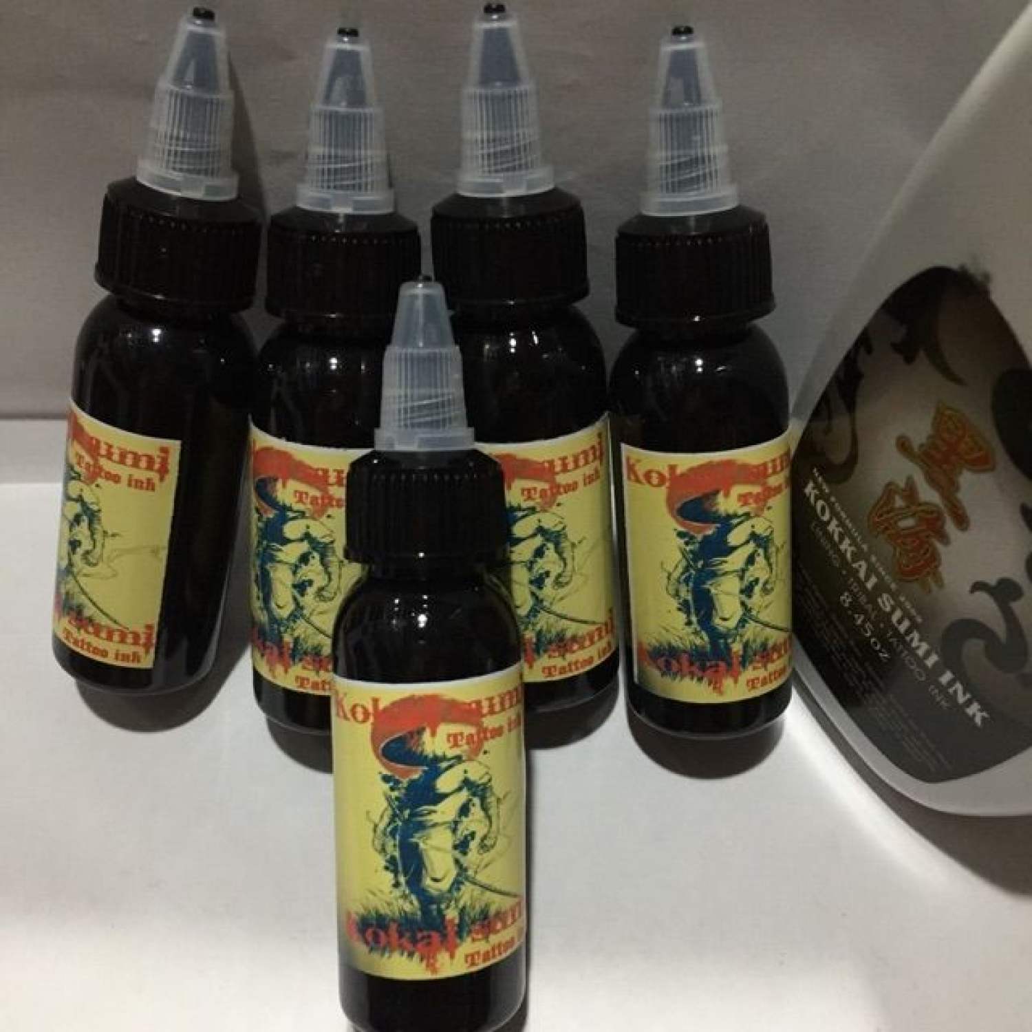 Mực xăm đen Kokkai Sumi 30ml Nhật Bản