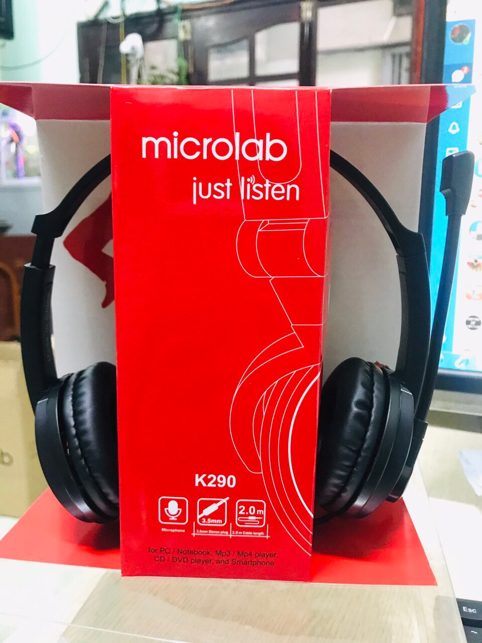 Tai Nghe Chụp Tai Microlab K290 mới 100%
