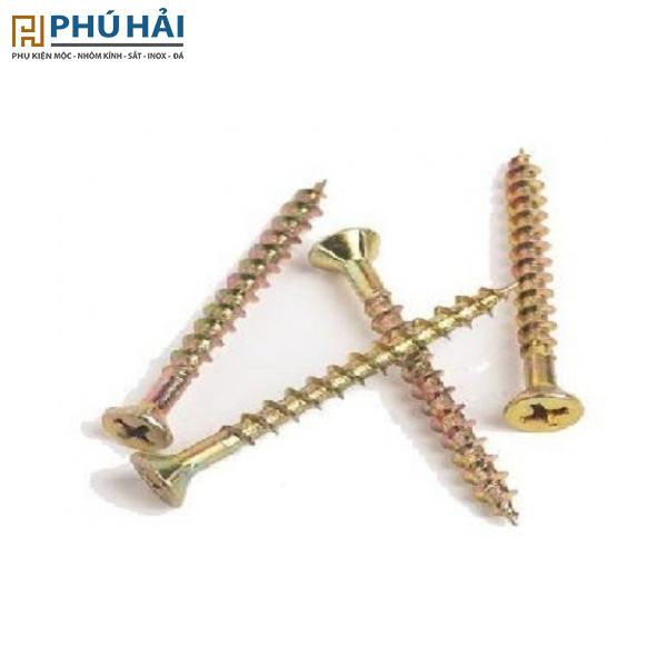 Vít gỗ đầu bằng răng thưa M4 bảy màu (kg)