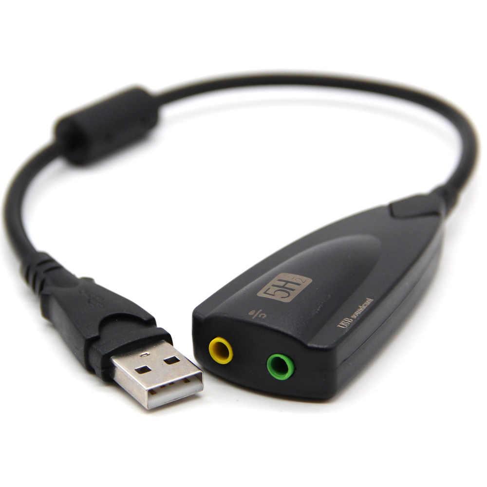 [HCM]USB ra sound 7.1 5Hv2 . Usb ra cổng âm thanh. Giúp cho PC/ Laptop phát ra âm thanh . Vi Tính Quốc Duy.