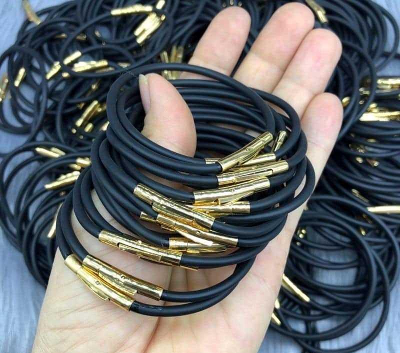 Vòng tay lu thống đá ngọc Cẩm Thạch A