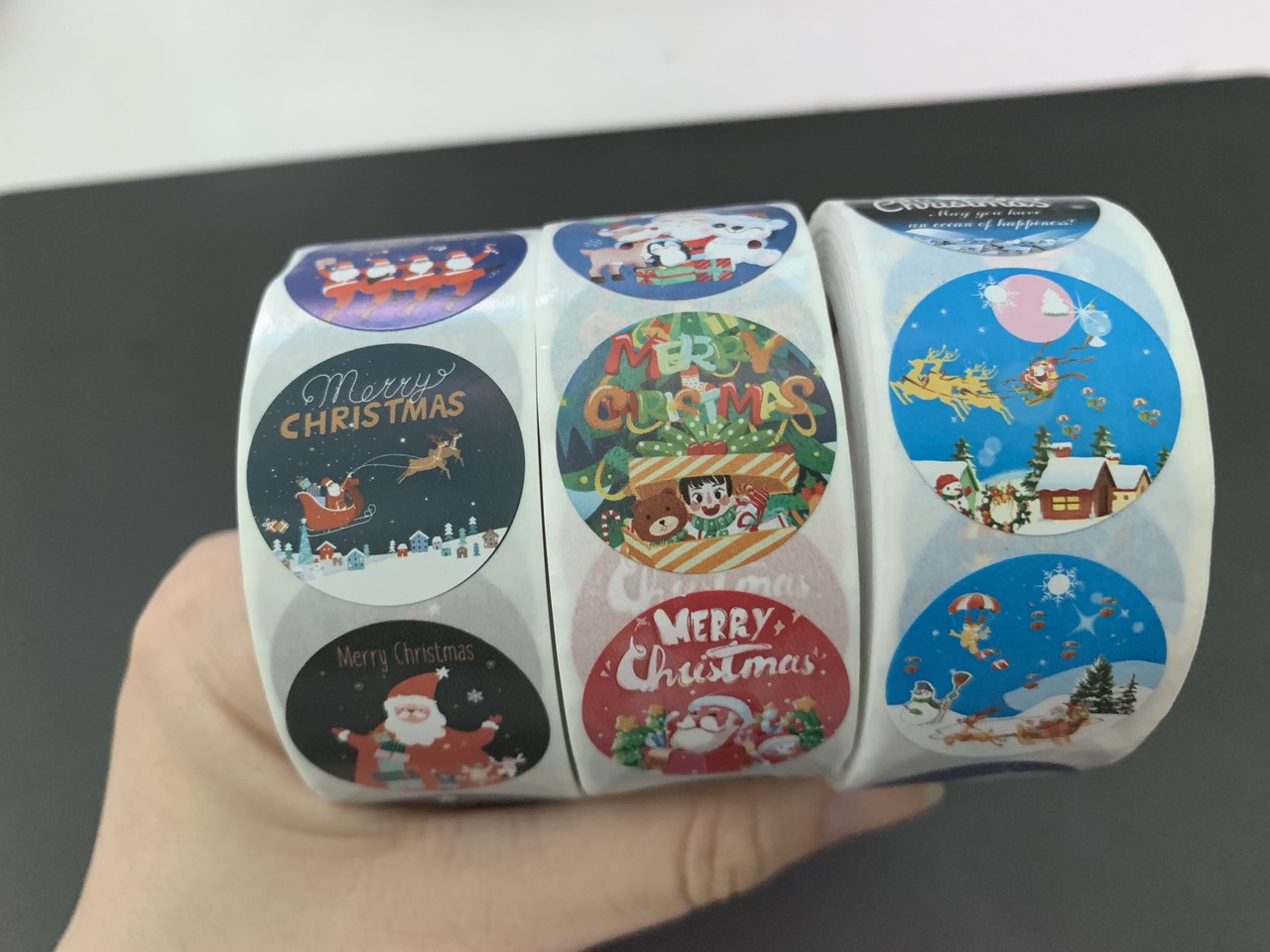 Christmas Stickers Roll