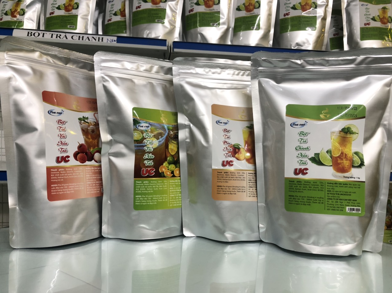 TRÀ HOA QUẢ HOÀ TAN UC
