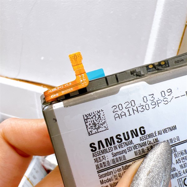 Pin Samsung S20 Plus / EB-BG985ABY ( zin ) hàng như hình.