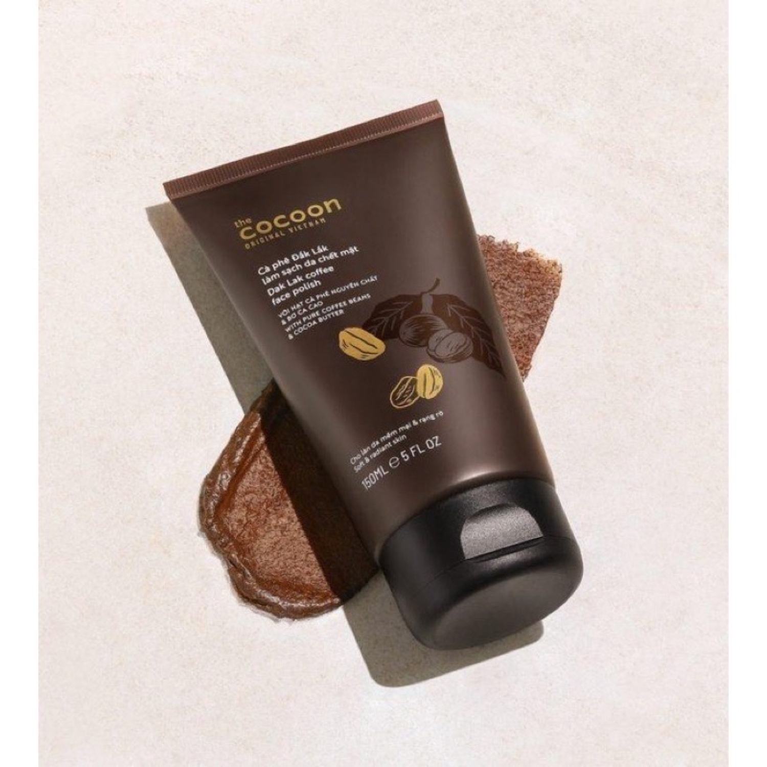 Cà Phê Đắk Lắk Làm Sạch Da Chết Mặt 150ml (Dak Lak Coffee face polish)
