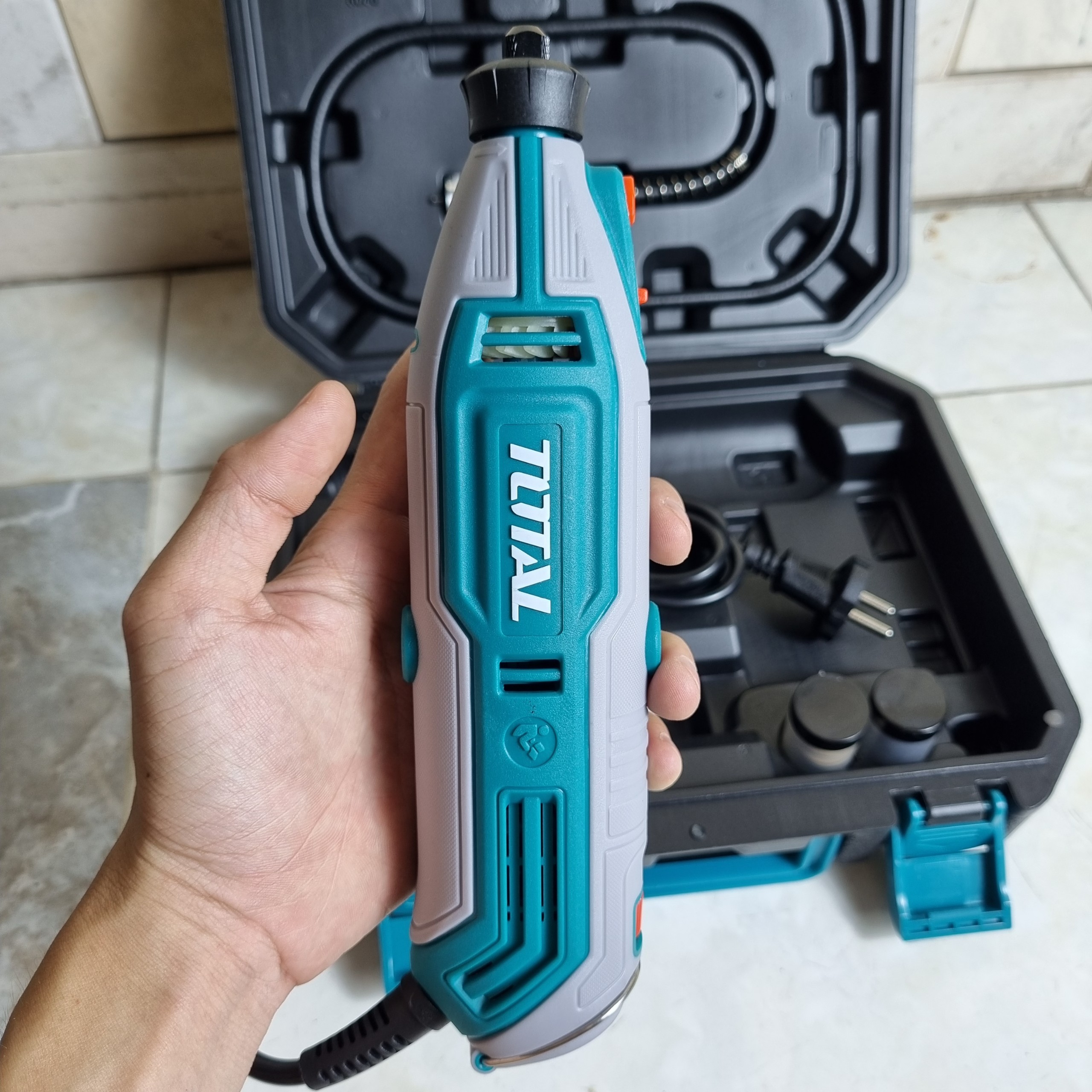 Máy mài khuôn mini total tg513326 |mài khuôn cầm tay 130w total