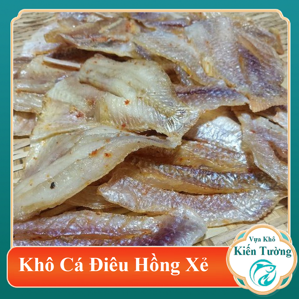 KHÔ CÁ ĐIÊU HỒNG LẠC LÓC XƯƠNG 1KG-Vựa Khô Kiến Tường