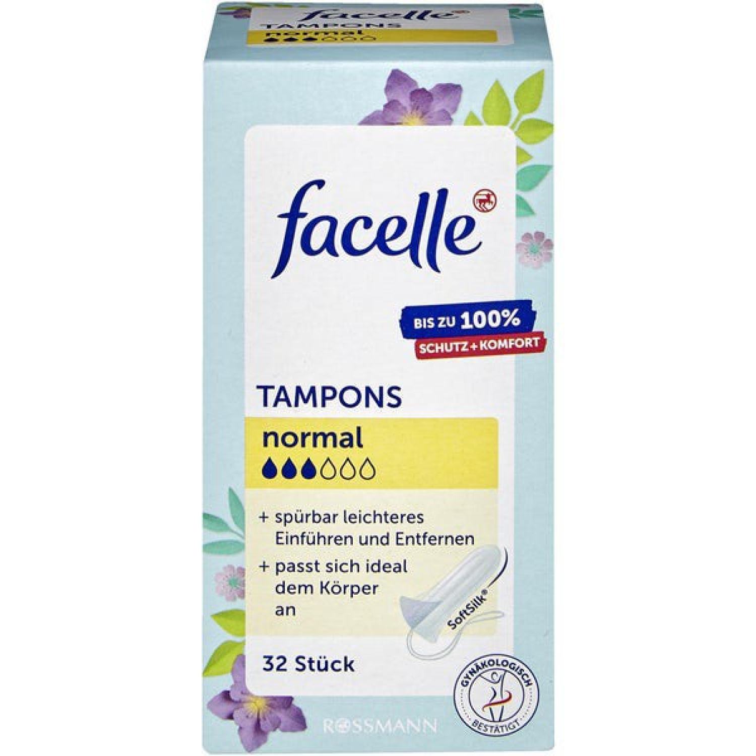 [Hàng Đức chính hãng.HN] Băng vệ sinh Tampon dạng ống Facelle {hangducairberlin}