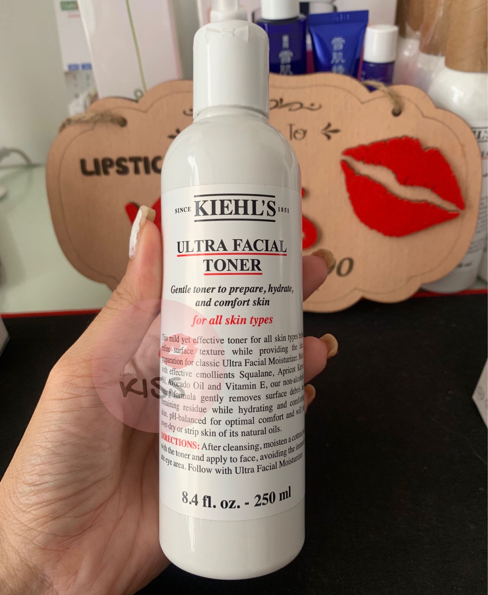 - Nước hoa hồng cấp ẩm K!ehl’s Ultra Facial 250ml - Kiss cosmetics