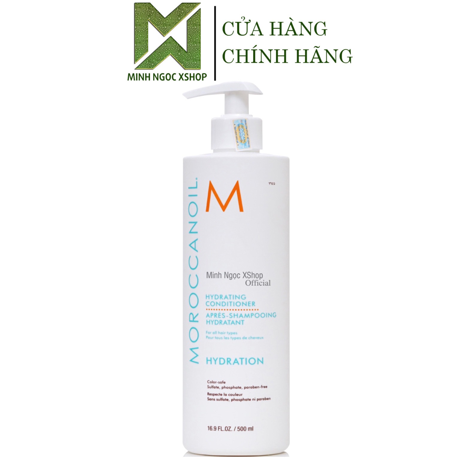Dầu xả dưỡng ẩm Moroccanoil Hydrating Conditioner 500ML chính hãng