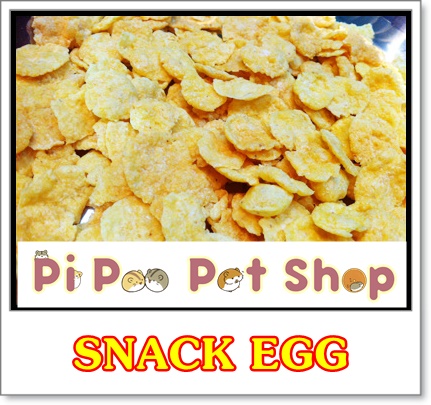 Snack hột gà/ Bánh trứng chiên cho hamster
