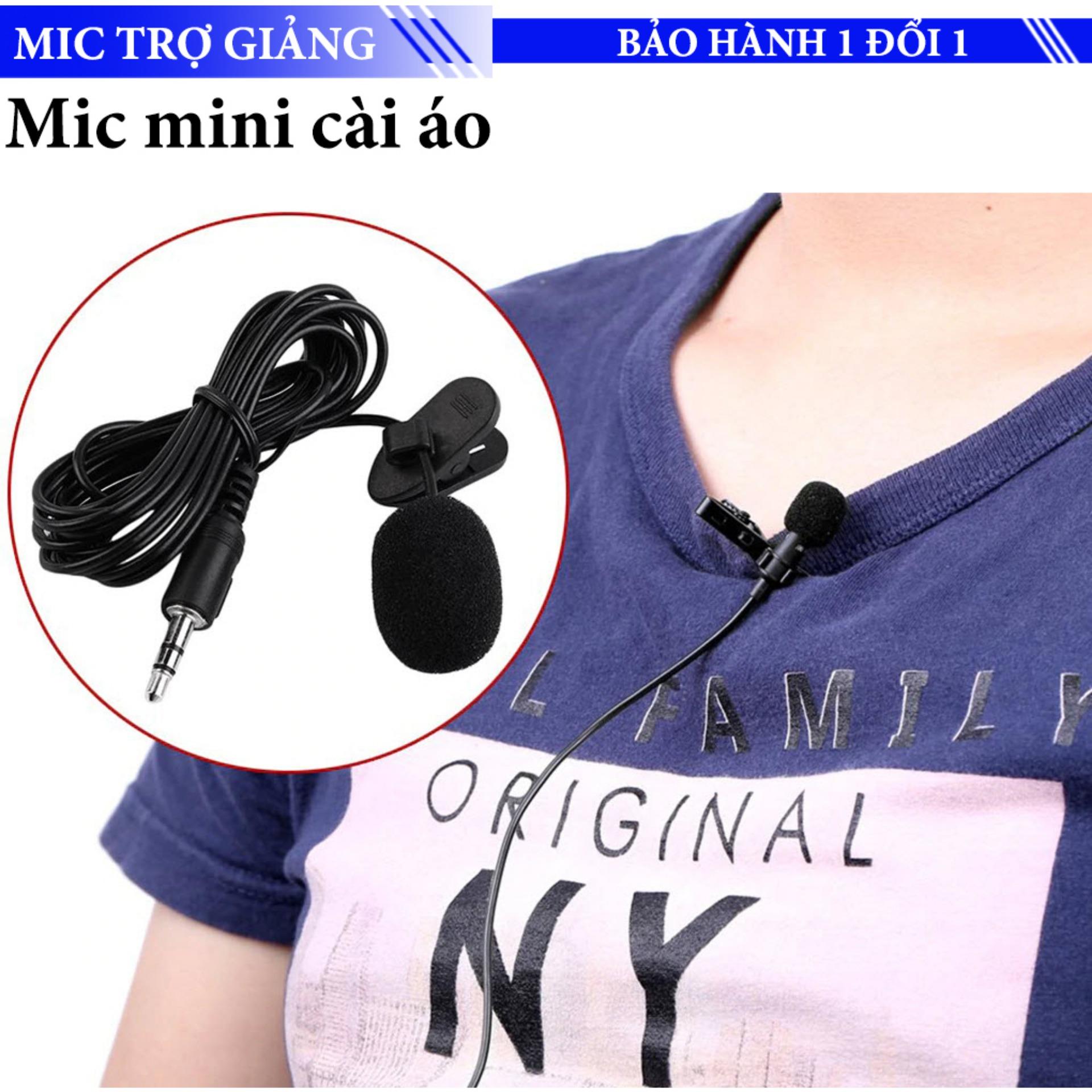 Micro cài ve áo dùng cho các máy trợ giảng
