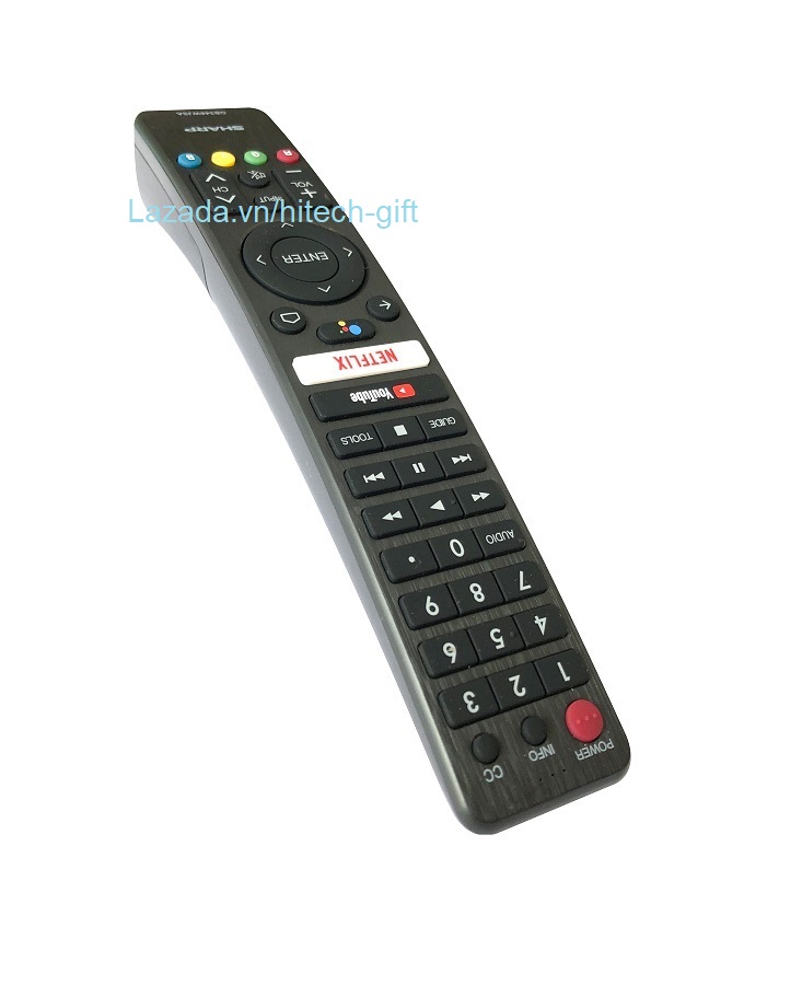 Remote Điều Khiển Tivi SHARP Nhận Giọng Nói, Android Smart TV GB346WJSA Kèm Pin