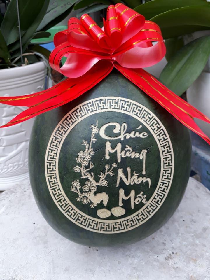Nơ size nhỏ 3F Trang trí Quả Dưa Tết