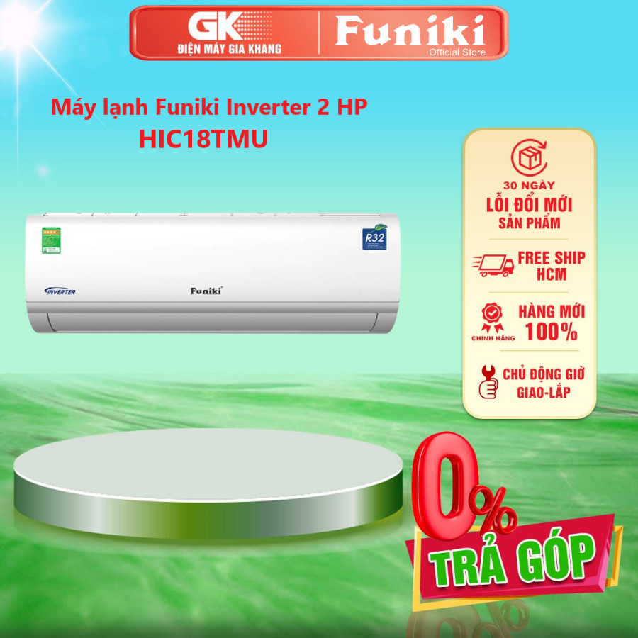 Điều hòa funiki inverter 18000 btu 1 chiều hic18tmu - giao toàn quốc - freeship hcm