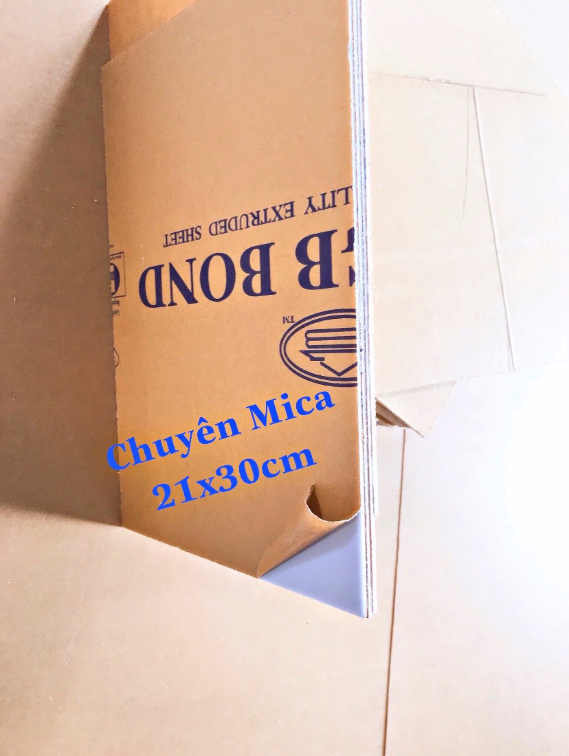 [HCM]5 MICA TRẮNG SỮA 2MM ( 21x30CM-A4 )