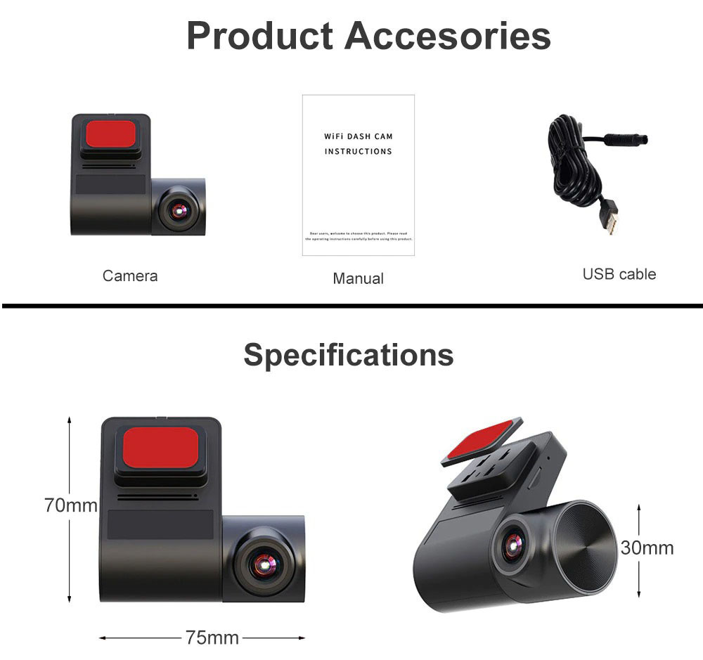 Camera hành trình V2 cho màn hình android