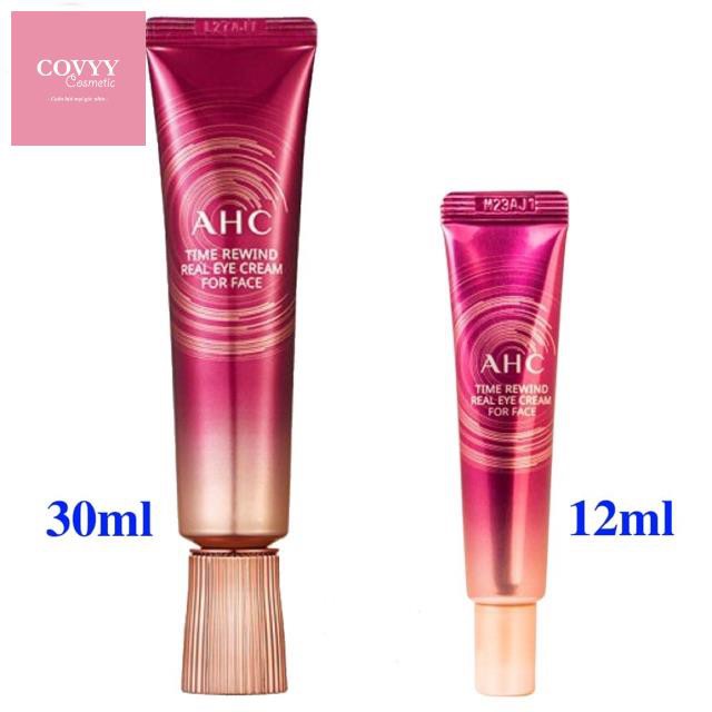 [ 12ml - 30ml ] Kem Mắt AHC Ageless Real Eye Cream For Face