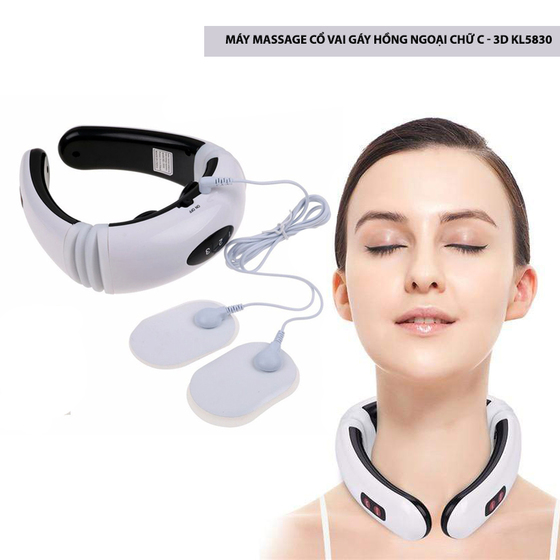 Máy Masage Cổ 3D Thông Minh , Máy Mát Xa Nhật Bản, Máy Mát Xa Giá Rẻ, Rung Kết Hợp Xung Điện Từ Trường, Xua Tan Đau Nhức Vai Gáy, Lưng, Hiệu Quả Nhanh Chóng