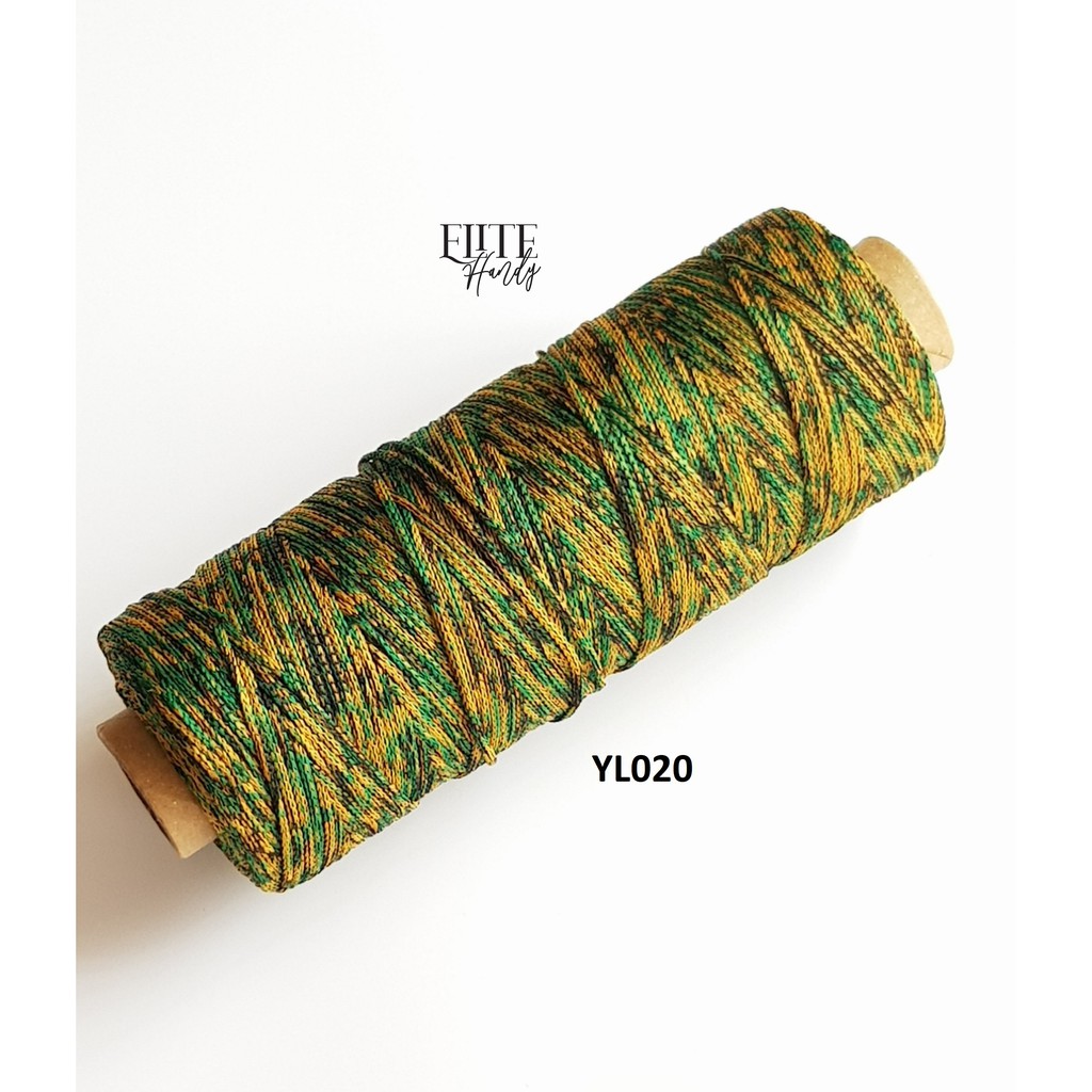 SỢI DỆT LOANG - MÓC TÚI & NÓN (BẢNG MÀU 2 : TỪ MÀU 13 -  24)