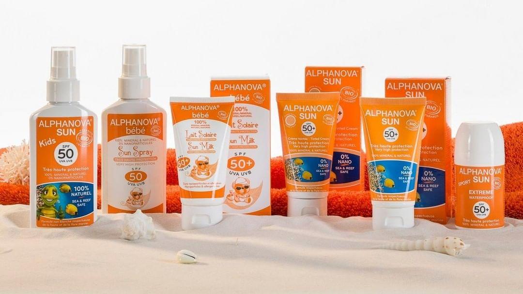 Kem chống nắng hữu cơ cho bé Alphanova SPF50 50ml