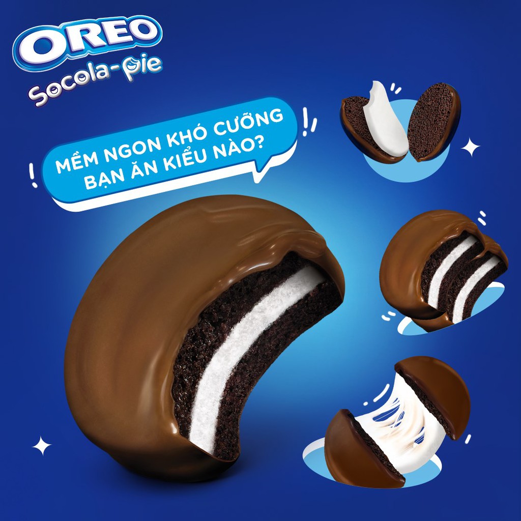 [HN]Hộp Bánh Oreo Sôcôla Pie 360g
