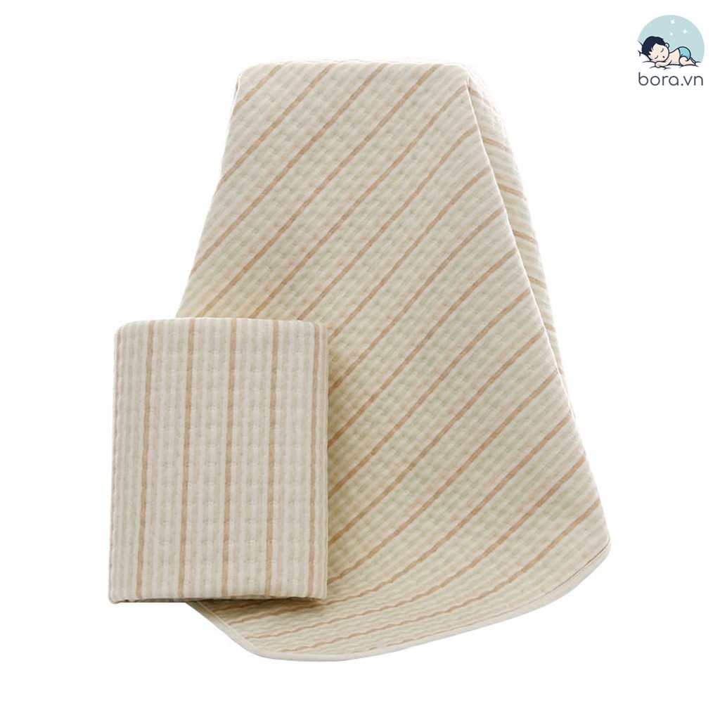 Tấm lót chống thấm cotton hữu cơ tự nhiên 4 lớp, thoáng khí