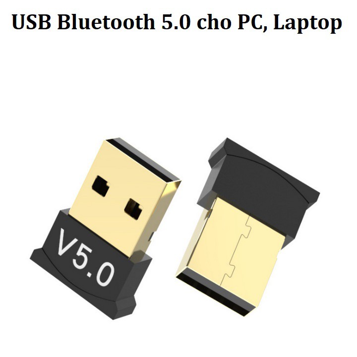 USB Bluetooth 5.0 Dongle CSR, thu phát bluetooth cho PC và Laptop