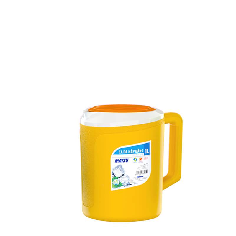 [HCM]Ca đá nắp bằng 1 lít Duy Tân (12.6 x 17 x 16.4 cm) No.515