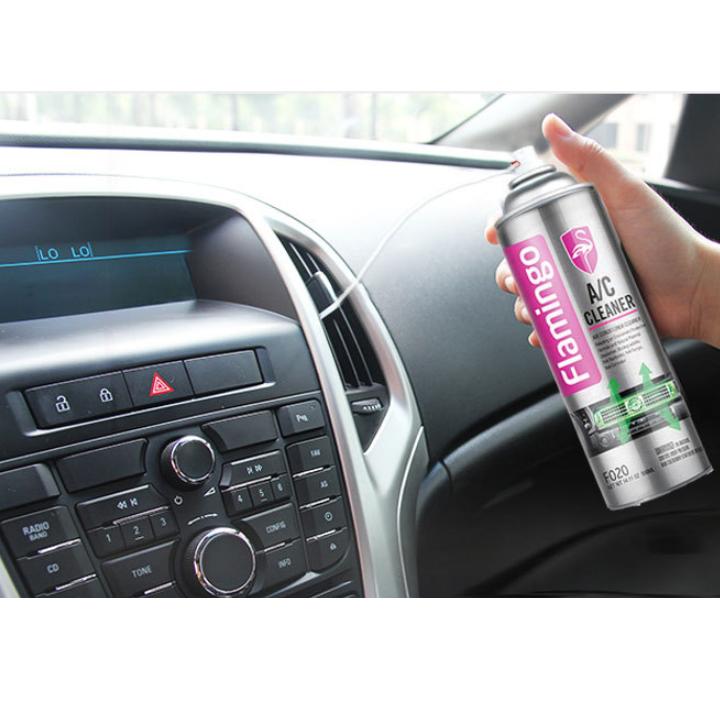 Online Mall - Chai xịt vệ sinh điều hoà diệt khuẩn Flamingo A/C Cleaner nhà và ô tô