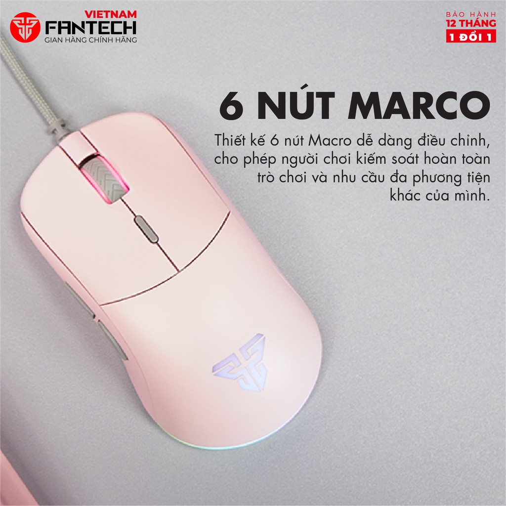 Chuột gaming có dây fantech ux3 helios- bảo hành 1 đổi 1
