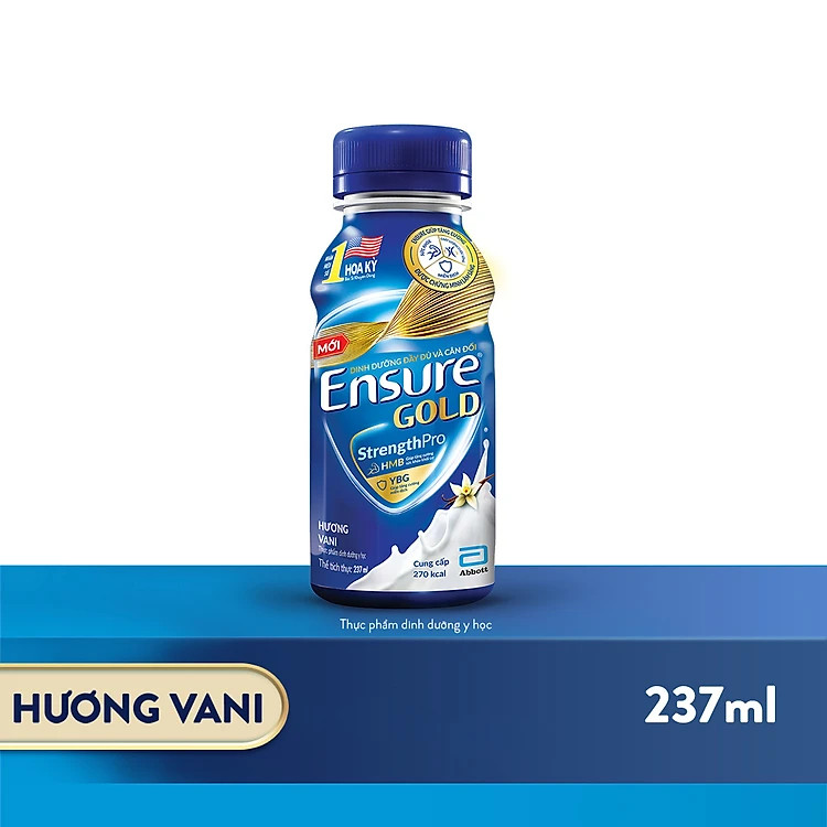Thùng sữa bột pha sẵn ensure vigor 237ml