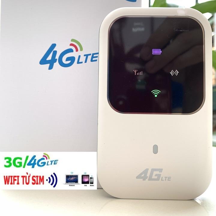 Bộ phát sóng wifi từ sim 3G/4G ZTE M80 - Phiên bản A800 (Trắng) - Tặng Sim 4G Data Khủng
