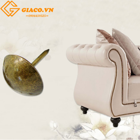 Đinh mũ giả cổ kích thước 16*20mm( 100 chiếc)