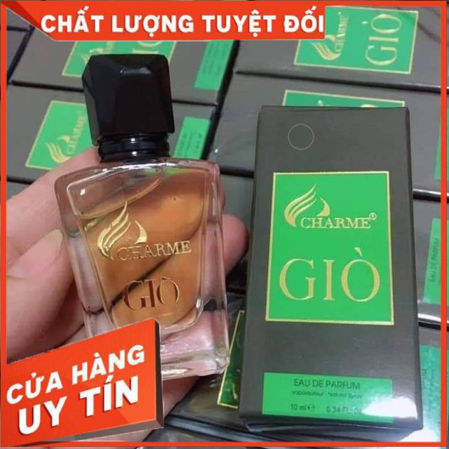 Nước Hoa Nam Giò Chamme 10ml mini Chính hãng 100% (bán chạy)