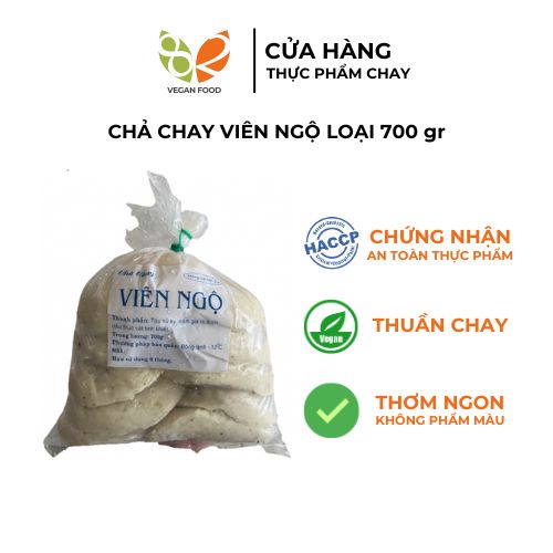 Hoả tốc 24h hcm chả chén chay viên ngộ loại 700g