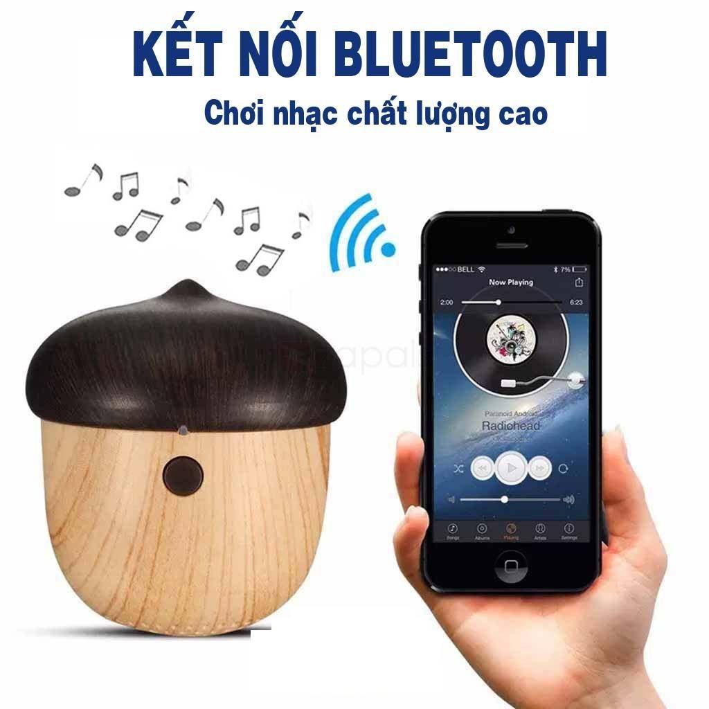 Loa di động, Loa bluetooth. Loa quả sồi âm thanh sống động, âm bass cực chuẩn, loa nghe cực đã. Bảo Hành Bởi Lucky Store SG
