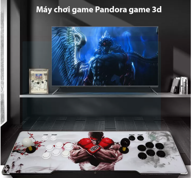 Máy chơi game thẻ Pandora Box 18s bản nâng cấp 3d game với trên 8000 trò